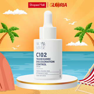  Tinh Chất C102 Mờ Thâm Đỏ & Chống Oxy Hóa Bioverse C102 Tranexamic Discoloration Control  5ml 30ml 