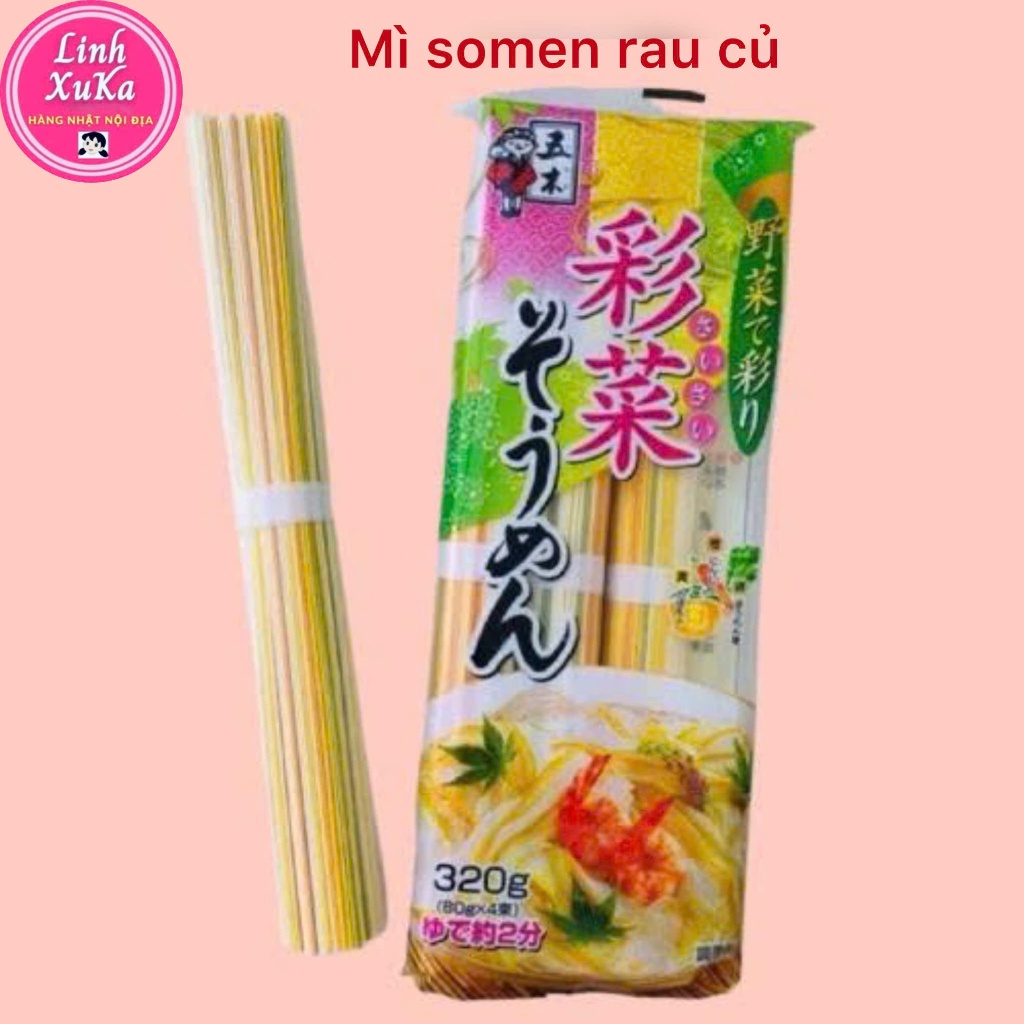 Mì Somen rau củ 320g (date 2028)
