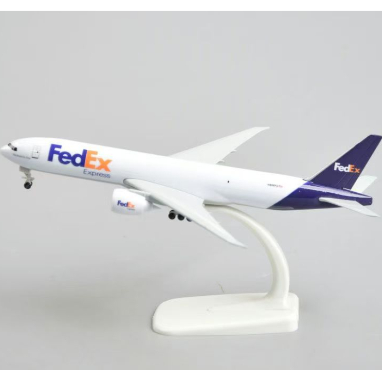 Máy bay Boeing 777 Freighter Hãng FEDEX Express Tỉ Lệ 1:400 Kim Loại Cao Cấp