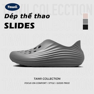  Tawii. Giày Sục Siêu nhẹ Giày thể thao Lỗ Nam Nữ EVA Giày đi mưa Chống Trượt Giày Sneaker 