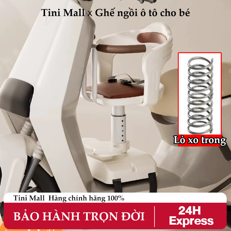 ghế ngồi xe máy cho bé Beige,Ghế xe máy cho bé giá rẻ nhất,Phù hợp với mọi loại xe điện