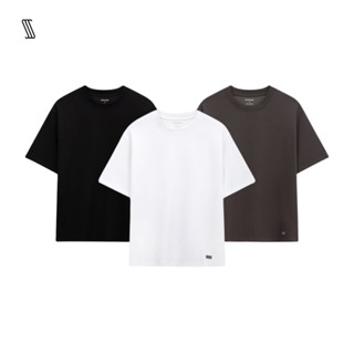 [ĐƯỢC TẶNG CHỮ CÁI] Áo thun trơn cotton SSSTUTTER form regular nam nữ thoáng mát basic GREAT LIFE TEE REGULAR