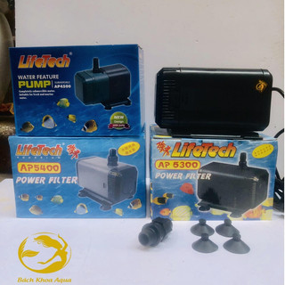 Máy bơm Lifetech AP4500 AP5300 AP5400 bể cá – vận hành êm, chống ồn, bền bỉ