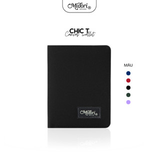 VÍ Vải Đứng CHIC T Polyester Bền Đẹp Trượt Nước Unisex Nam Nữ Chính Hãng | Local Brand M STUDIO