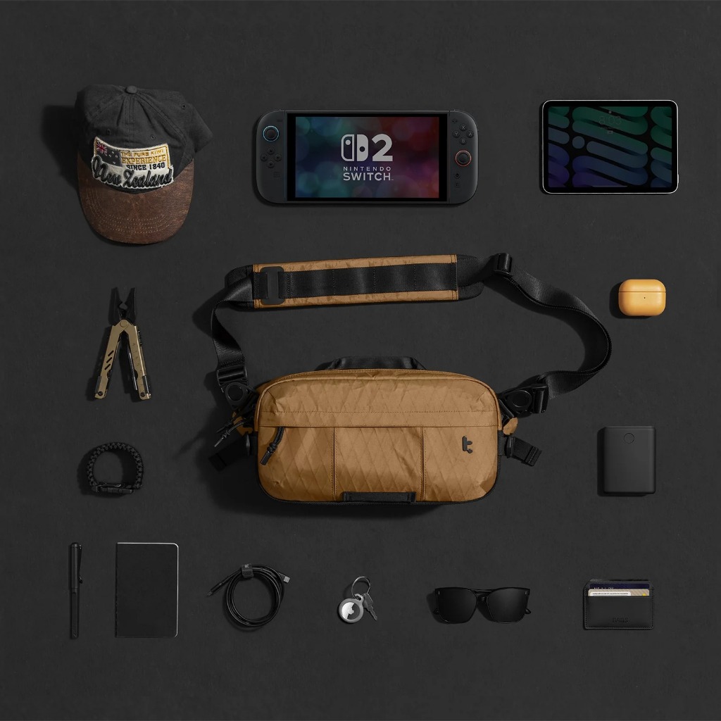 Túi đeo chéo Tomtoc Wander X-Pac Daily Sling Bag chính hãng, chống nước, đựng Steam Deck,... (T26) | BigBuy360 - bigbuy360.vn