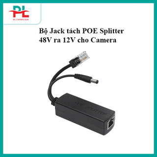 Bộ Jack tách POE Splitter 48V ra 12V cho Camera ( HRUI HR-À-PD12D không POE, Cặp chuyển nguồn POE cho Camera IP