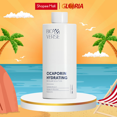 Nước Tẩy Trang Bioverse Làm Sạch Dịu Nhẹ Cho Da Nhạy Cảm Cicaporin Hydrating Micellar Solution 300ml
