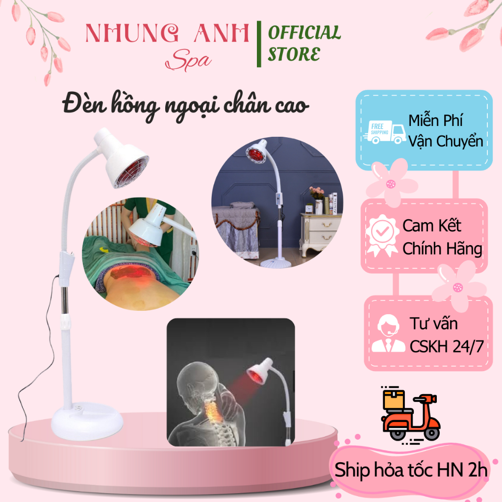 Đèn Hồng Ngoại Trị Liệu Cho SPA Có Điều Chỉnh cường Độ Sáng