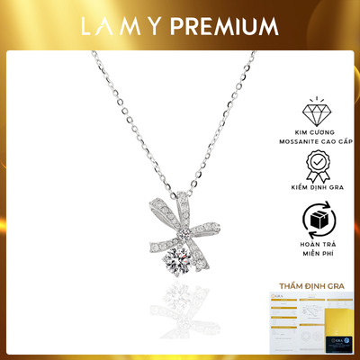 Dây chuyền LAMY Kim Cương Moissanite Sunflower DN040 - Kiểm Định GRA