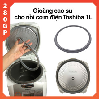 Gioăng zon cao su nồi cơm điện Toshiba RC-10NMF 1L 21.5cm, phụ kiện thay thế nồi Toshiba 1 lít 10NMF1L