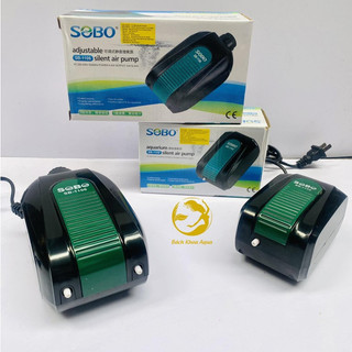Máy sủi khí Sobo SB 1102 – SB 1106 bể cá – chạy êm, tiết kiệm điện