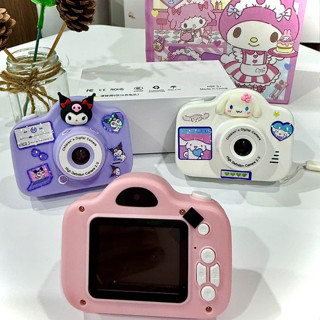 [ THẺ 16G] Máy ảnh Kỹ thuật số trẻ em camera có thể chụp ảnh video Kuromi Cinnamoroll Melody