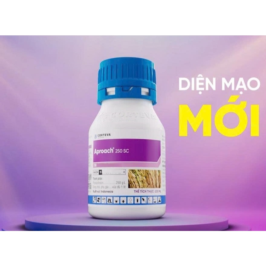 APROACH 250SC - Chai 100mL hoặc 200mL - CORTEVA, mẫu chai mới