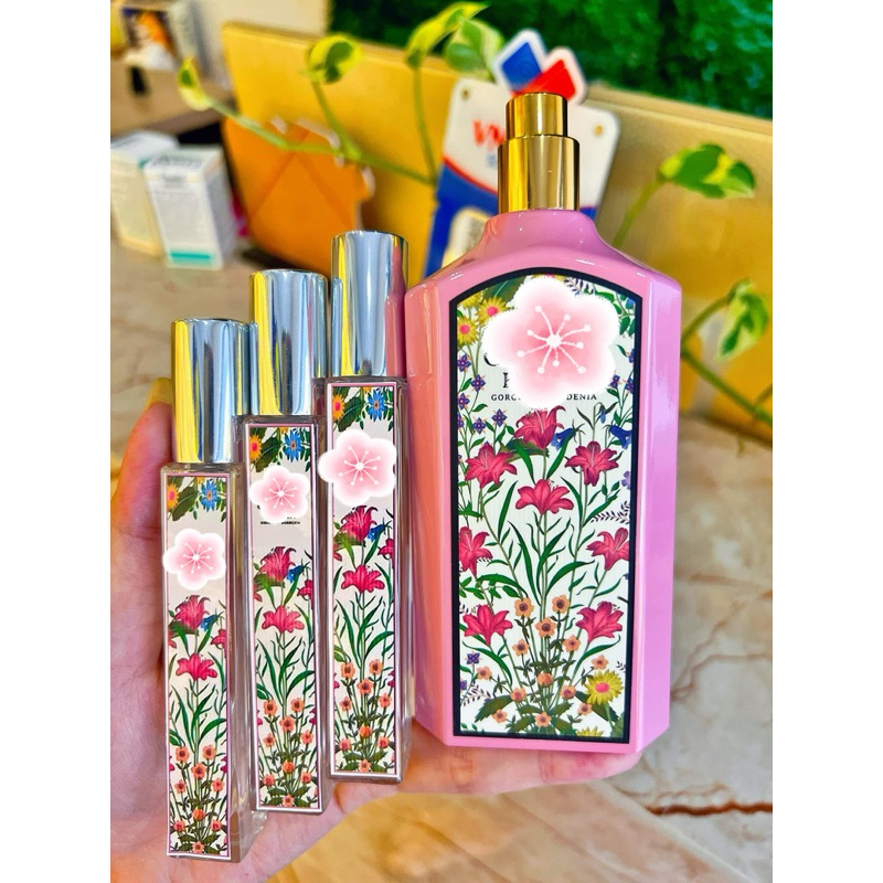 Nước Hoa Nữ Flora Gorgeous Gardenia | Jasmine chai chiết 10ml Ngọt ngào, Gợi cảm, Mãnh liệt - Genius