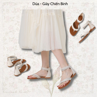 Giày Sandal Chiến Binh Boho Quai Kẹp, Chính Hãng XIANGLV, N49, Phong Cách Tiểu Thư, Sandal Nữ