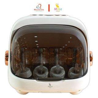  Máy úp bình sữa tiệt trùng sấy khô UVC ION Moaz Bebe MB044 20L bảo quản có nắp đậy - Monnie Kids 