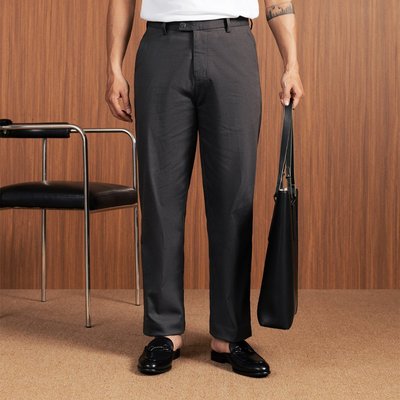 Quần kaki nam Ben & Tod STR2130 BE549, quần dài chất kaki mềm mịn cao cấp nam tính công sở đứng form Straight Fit