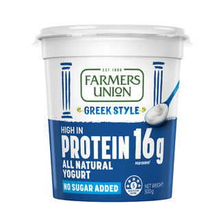  Sữa chua Hy lạp bổ sung thêm protein tăng cơ ít béo Greek Style 500g 