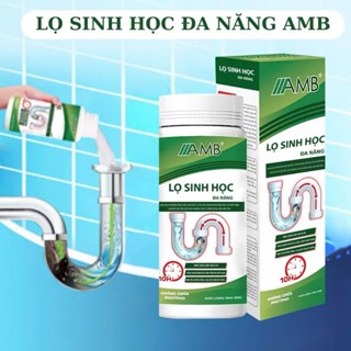  Bột sinh học đa năng AMB Viện Hàn lâm khoa học Việt Nam làm sạch vệ sinh đường ống khử mùi chống nghẽn hiệu quả 
