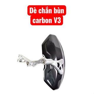  Dè chắn bùn vân carbon v3 CNC loại xịn cho tất cả dòng xe điện ko kèm lục giác 