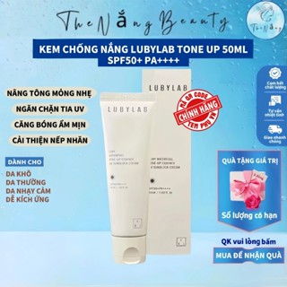 Kem Chống Nắng LUBYLAB waterfull Tone-Up SPF50+ PA4+ 50ml BE143 Nâng Tông Mỏng Nhẹ Bảo Vệ Da TheNang