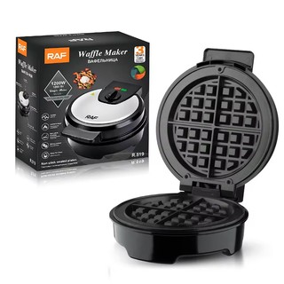 Máy làm bánh kẹp waffle, nướng bánh tổ ong RAF 1000W