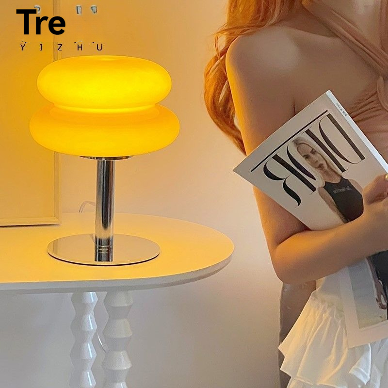 Đèn bàn phong cách Bauhaus cho bé gái, đèn ngủ, đèn phòng khách, đèn học, đèn phòng ngủ, đèn bàn cổ 
