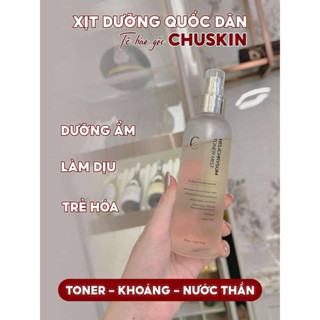  Kem chống nắng và xịt khoáng chuskin bị móp vỏ,mất vỏ 