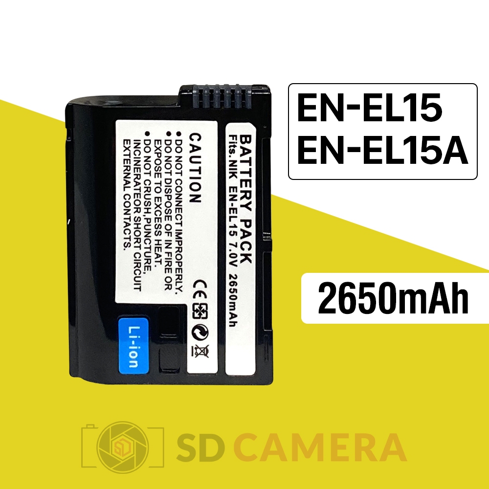 Pin EN-EL15 EN-EL15A cho Nikon D500 D600 D610 D750 D800 D810 D810A D850 D7100... Pin EN EL15A EL15 d
