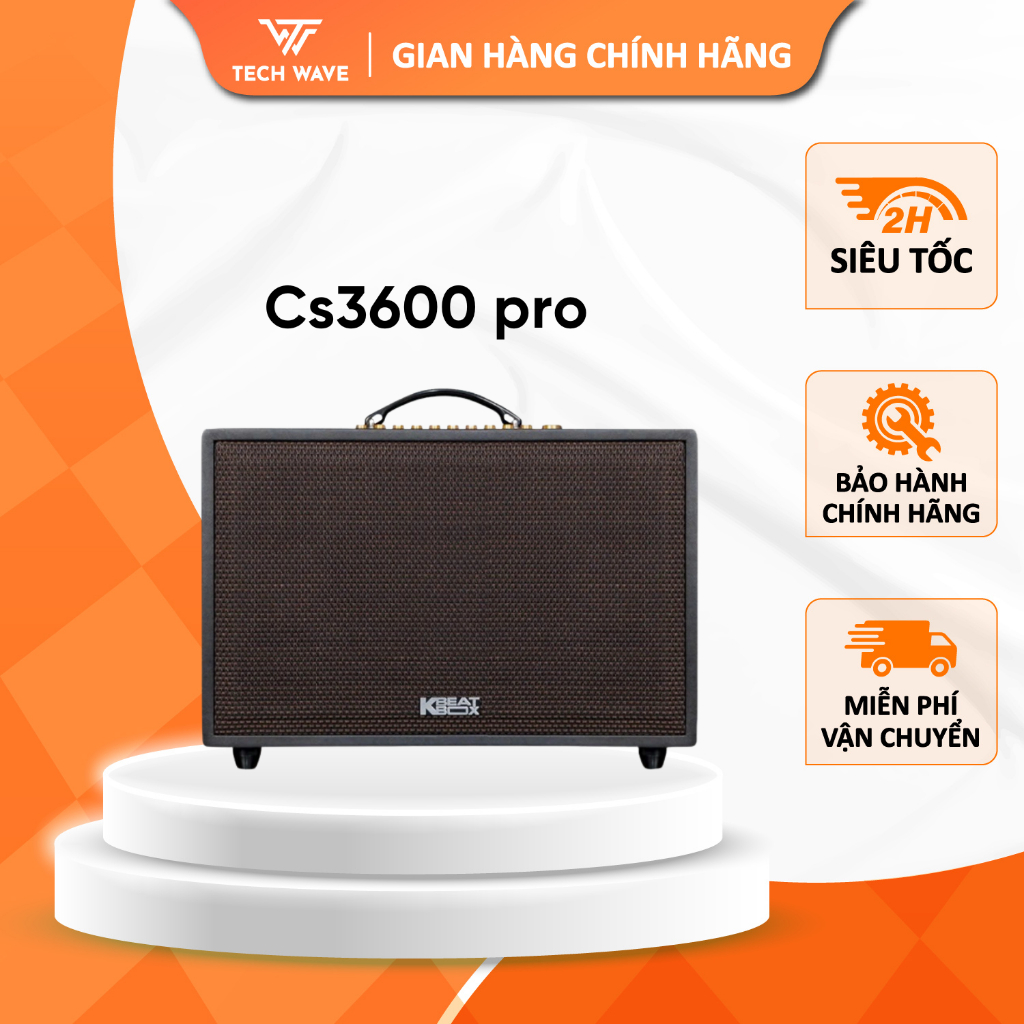 Loa Acnos CS3600 Pro - Chính Hãng, Bảo Hành 12 Tháng, Âm Thanh Mạnh Mẽ