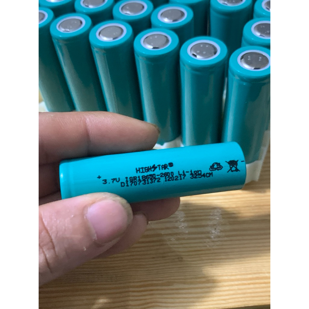 Pin tháo khối 18650 hãng Highstar dung lượng 2600mah