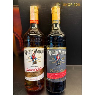 Rượu Captain Morgan Dark Rum & Gold Spiced 750ml - hàng công ty