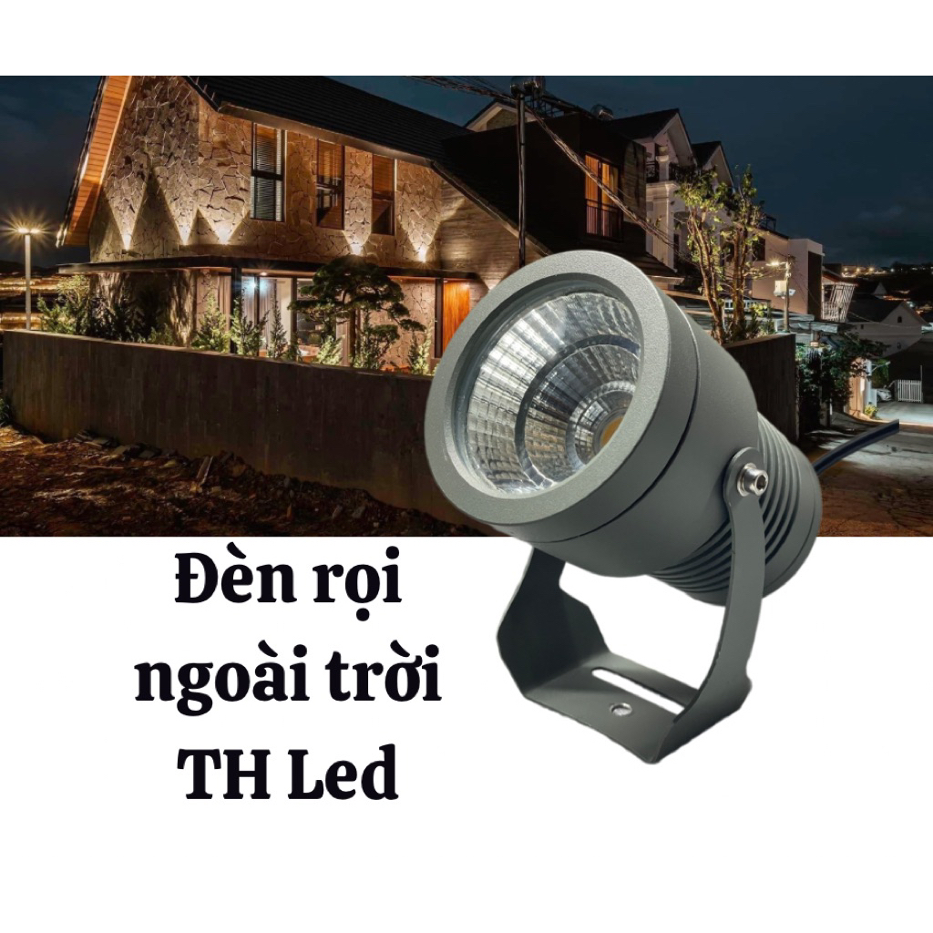 Đèn Led Pha Cột, Cây, Tường Chống Nước IP66, 7w, 10w, 15w