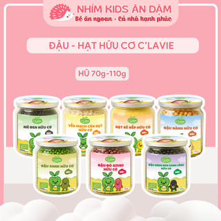   Date T7 2026  Đậu Xanh Đậu Đỏ Yến Mạch Hạt Kê Hữu Cơ C'LAVIE Cho Bé Ăn Dặm Nấu Cháo Sữa Hạt - Chuẩn Organic 
