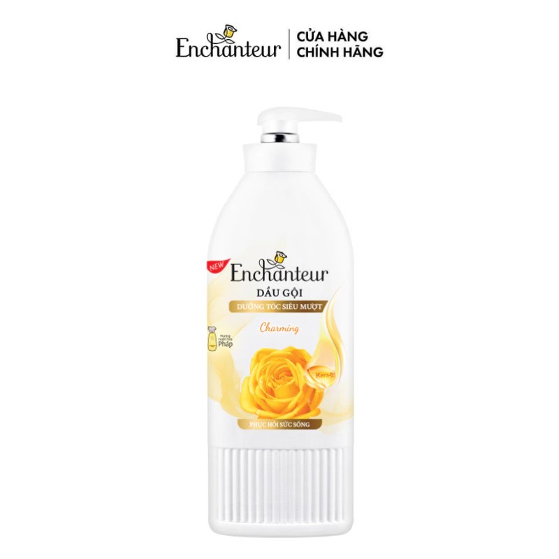 [100% Hàng Chính Hãng] Dầu Gội Enchanteur 650g Thơm Hương Nước Hoa Pháp