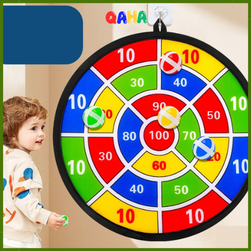 Bảng Ném Bóng Dính Tròn Ghi Điểm Số 200 MỤC TIÊU Đồ Chơi Bảng Ném Bóng Dính Rèn Luyện Tính Tập Trung