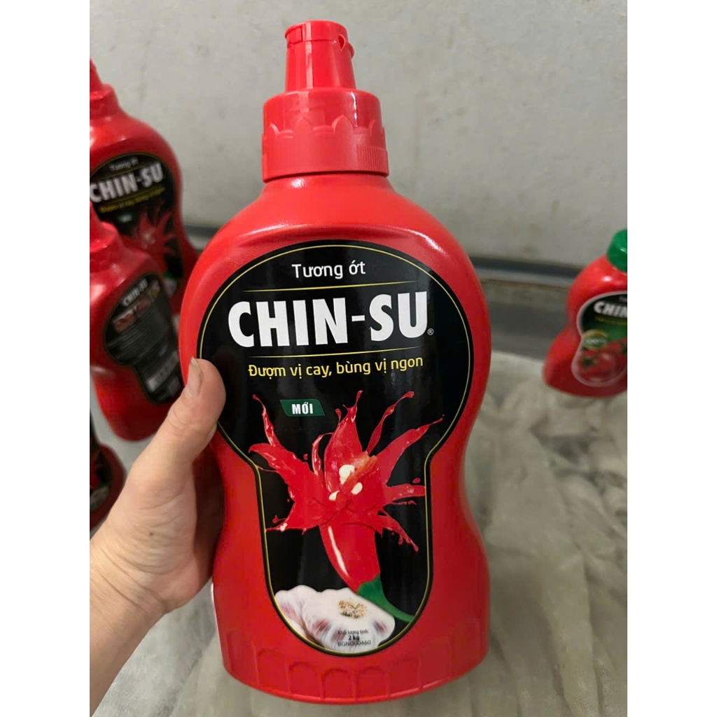 tương ớt chin su chai, 500g, 1kg, 2kg