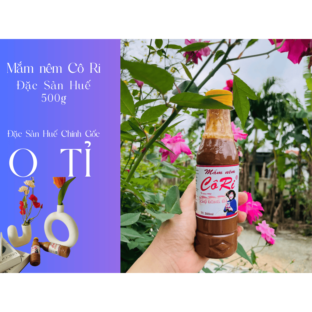 [Đặc Sản Huế] Mắm Nêm Cô Ri Huế Hàng Mới Nhất Chai 300/500ml