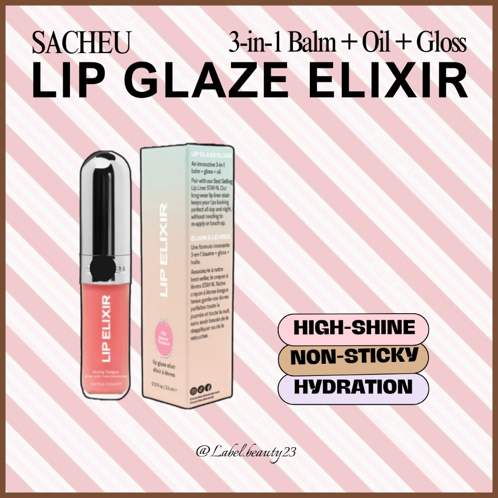 SẴN ✨ Son bóng SB Lip Glaze Elixir  - 𝐋𝐚𝐛𝐞𝐥.𝐛𝐞𝐚𝐮𝐭𝐲 ✨