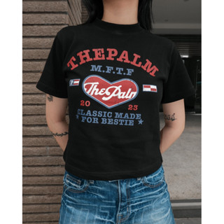 CHÍNH HÃNG - Áo Thun BABY TEE "CLASSIC MADE" Màu Đen - ThePalm