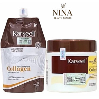  Kem ủ tóc Collagen Karseell – phục hồi hư tổn mềm mượt chính hãng 