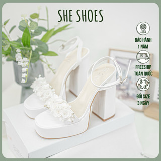 SANDAL 13P và 9P QUAI NGANG ĐÍNH FLOWERS CAO CẤP - NEW ARRIVAL - GC13005