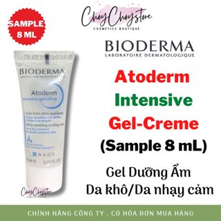   Mini Size 8mL  Gel Dưỡng Ẩm Bioderma Atoderm Gel Creme 8mL  Sample  