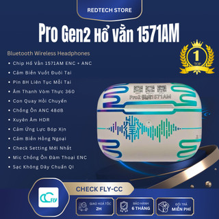  Pro Gen 2 Hổ Vằn 1571AM ANC 48dB - Chống Ồn Chủ Động Xuyên Âm HD Âm Không Gian 360 