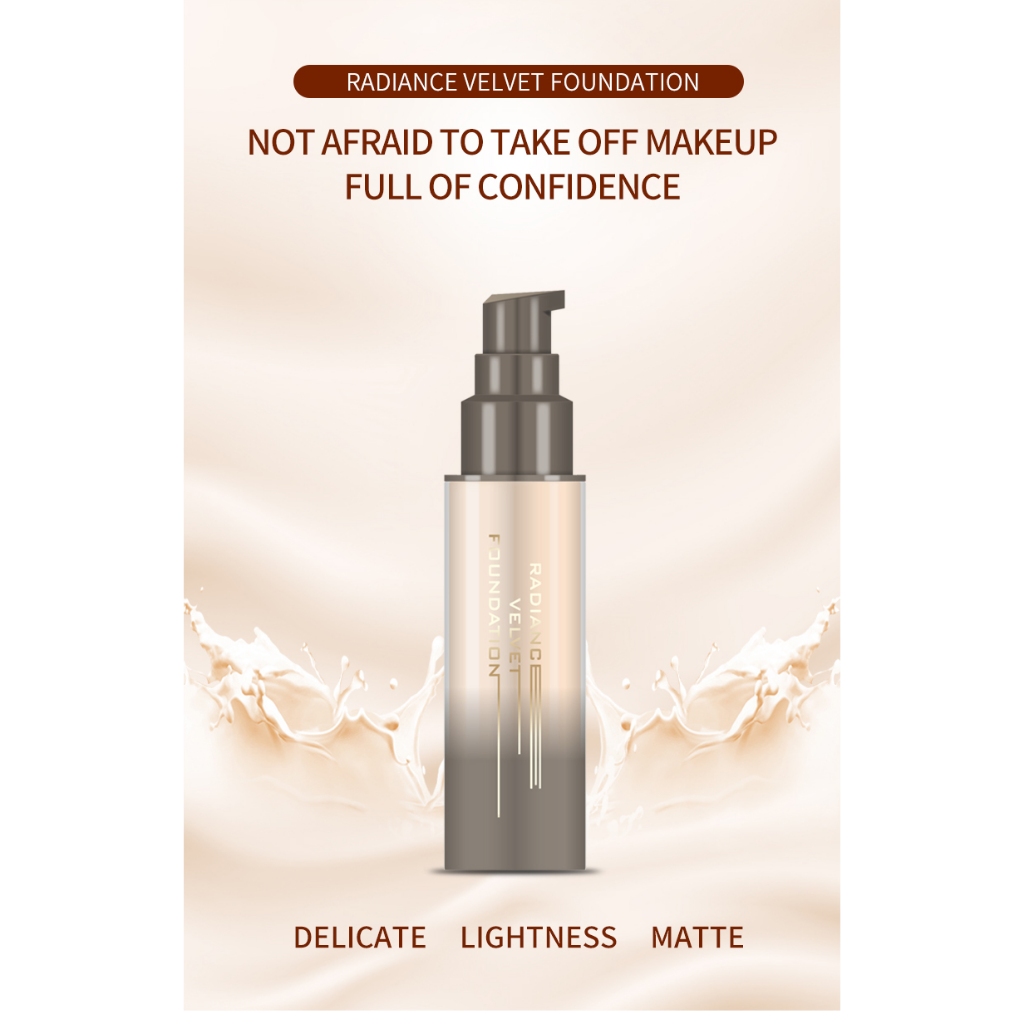 7009 MUSIC FLOWER-Kem nền che khuyết điểm chống nước kiềm dầu siêu mịn siêu lì Music flower