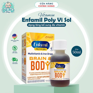  Date 5 2026 Enfamil Brain & Body kèm sắt cho bé từ 6-24 tháng bé phát triển toàn diện 50ml 
