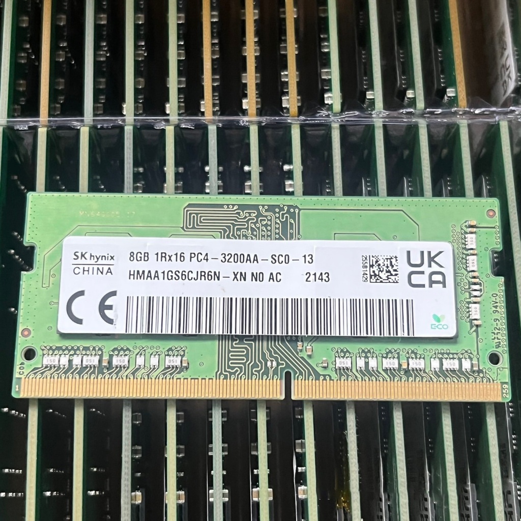 Ram SK Hynix 8GB bus 2133 2400 2666 3200 MHz zin tháo máy bảo hành 1 tháng