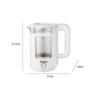 Bình đun siêu tốc Rapido 1.7 lít RK1715-W