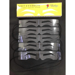 Bộ Khung Vẽ Chân Mày Việt Lip 5 dáng chuẩn master