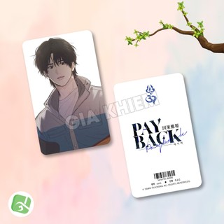 Photocard PAYBACK (P1) - Size 5.5x9cm
